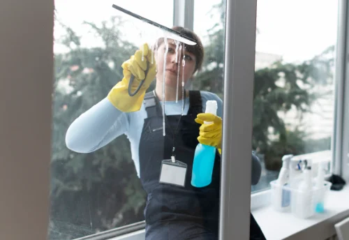 Nettoyage de vitres intérieures et extérieures à Féternes
